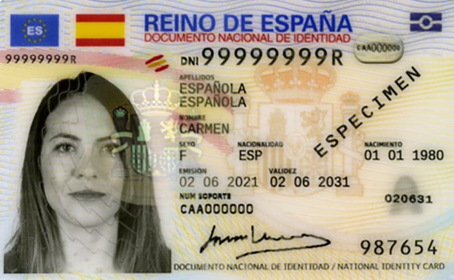 ES National ID Card