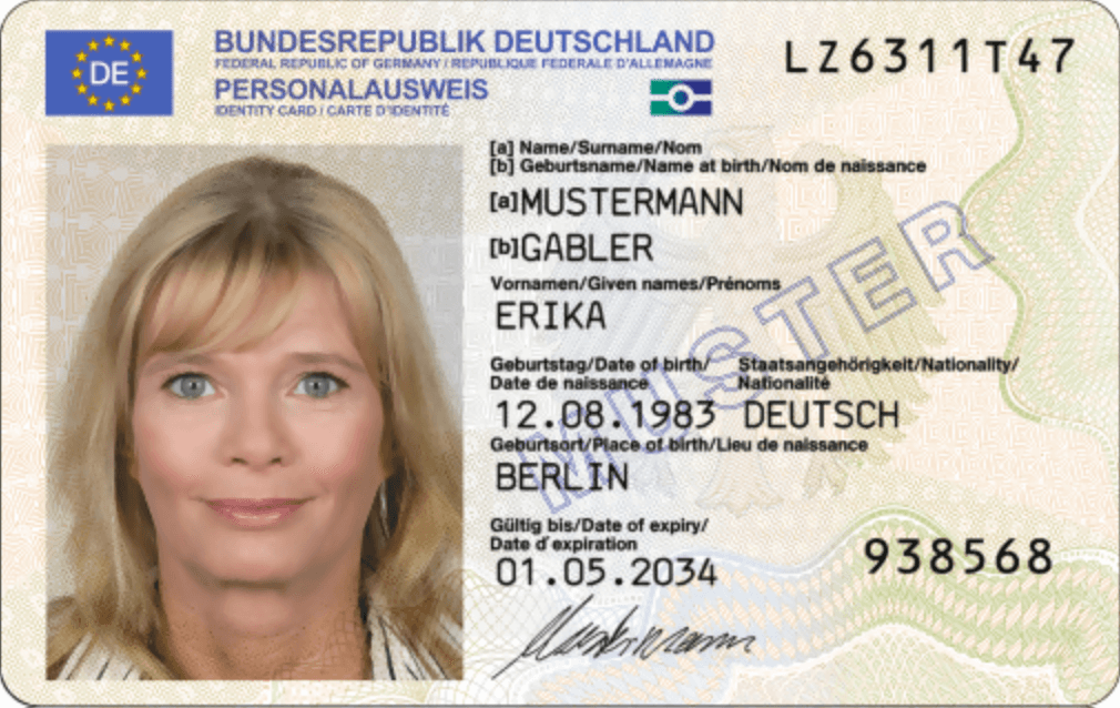 German ID Card