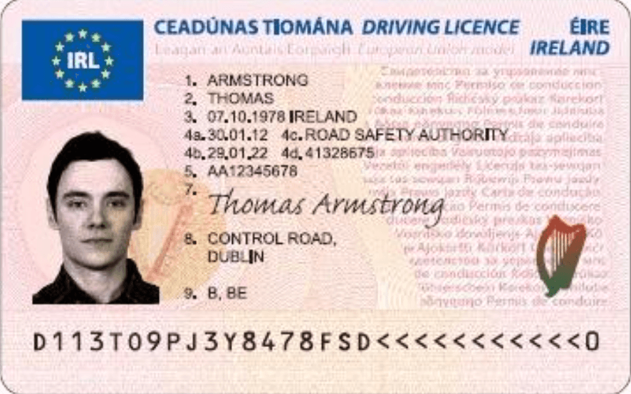 European Driver License 1