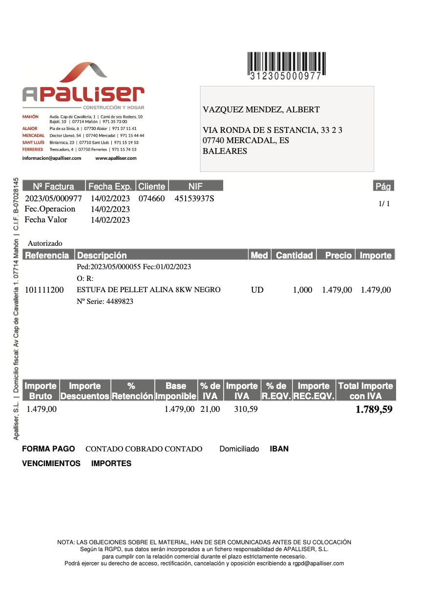 Your custom OCR API for Invoices